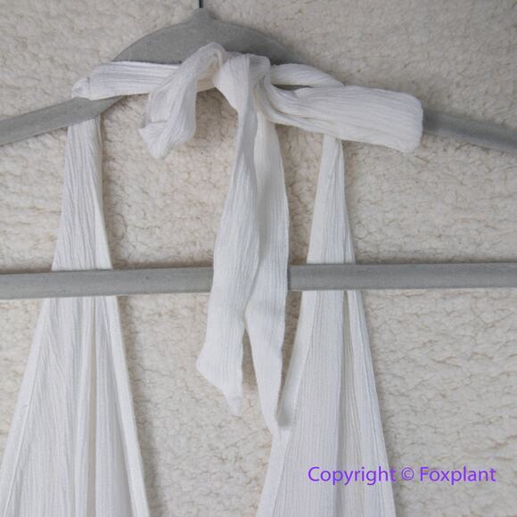 New! Free People Slice Of Heaven Halter Midi Dress endless summer, no size tag - Picture 8 of 14